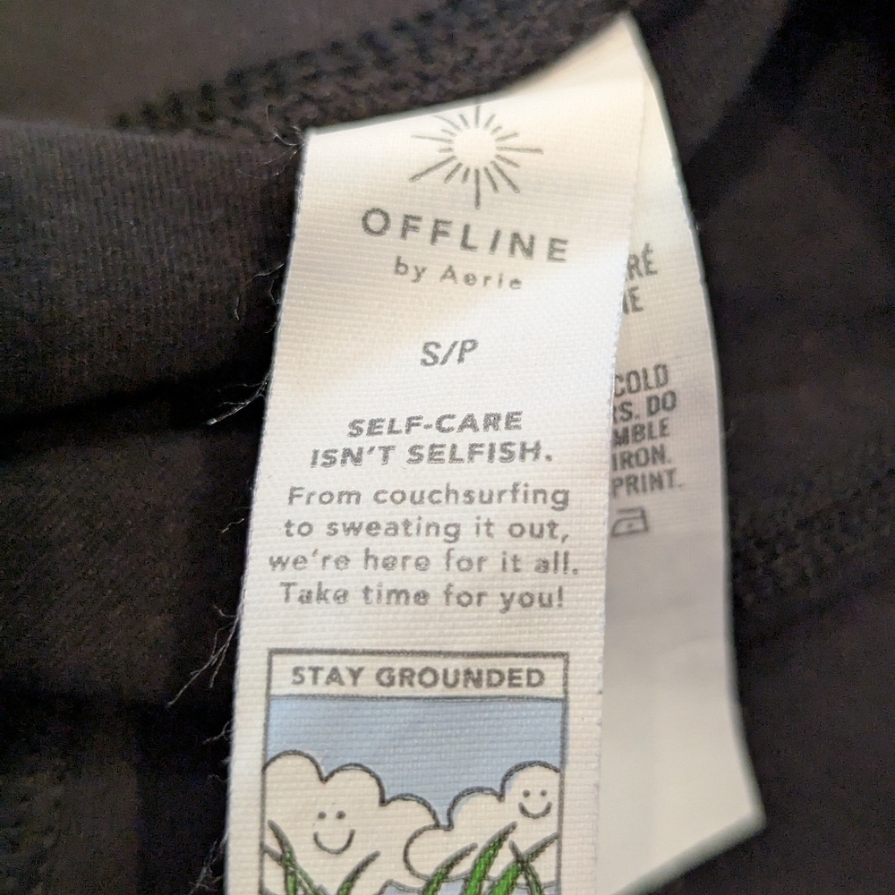 Offline By Aerie Leggings The Hugger High Waisted Legging Size Small Like New - Picture 7 of 14